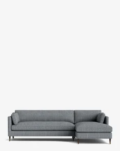Haverford Upholstered Right Chaise Sectional 113