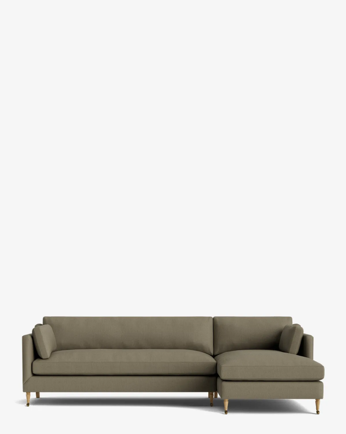 Haverford Upholstered Right Chaise Sectional 113"|Rowe Fine Furniture, Inc. Sale