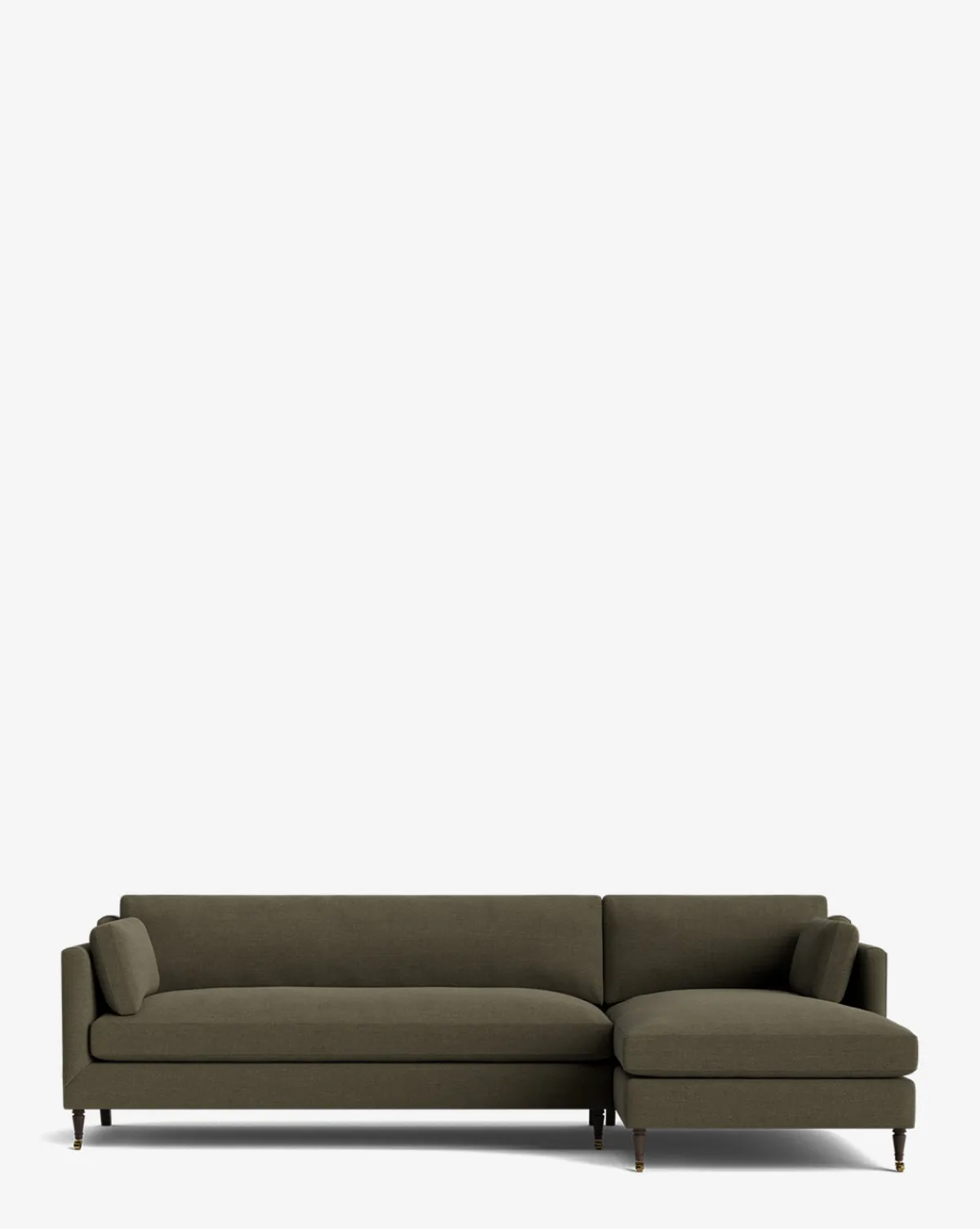 Haverford Upholstered Right Chaise Sectional 113"|Rowe Fine Furniture, Inc. Sale