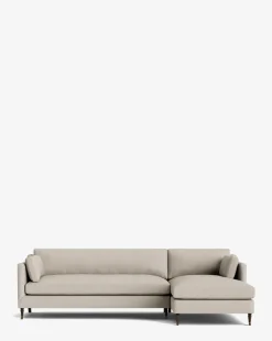 Haverford Upholstered Right Chaise Sectional 113