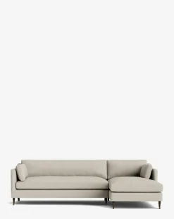 Haverford Upholstered Right Chaise Sectional 113
