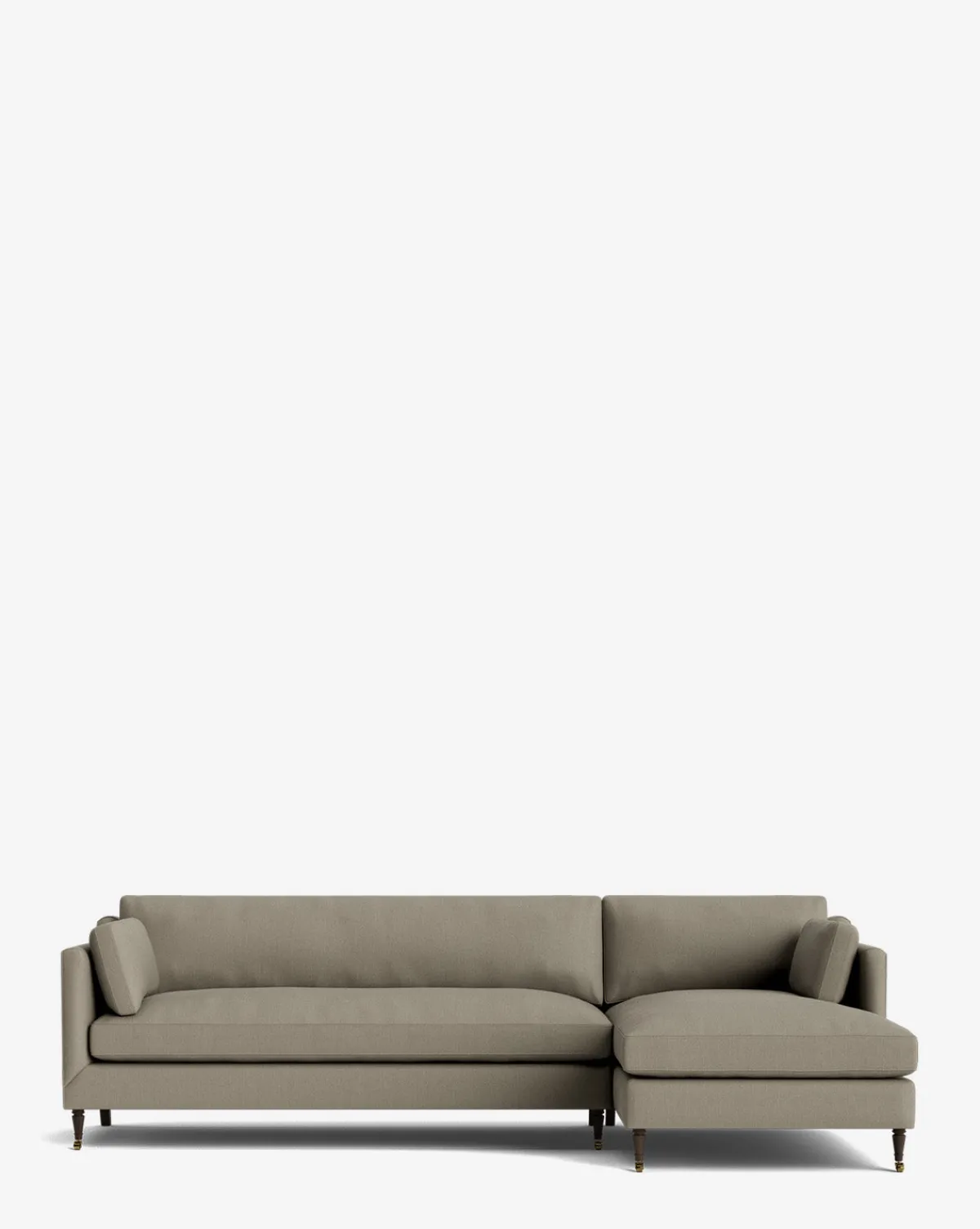 Haverford Upholstered Right Chaise Sectional 113"|Rowe Fine Furniture, Inc. Sale