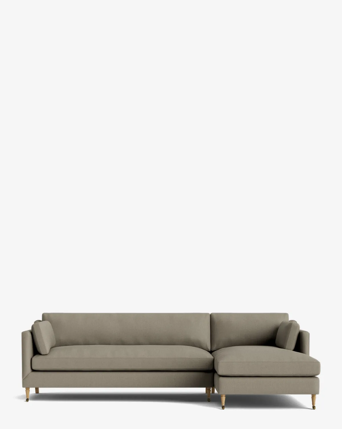 Haverford Upholstered Right Chaise Sectional 113"|Rowe Fine Furniture, Inc. Sale