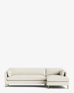 Haverford Upholstered Right Chaise Sectional 113