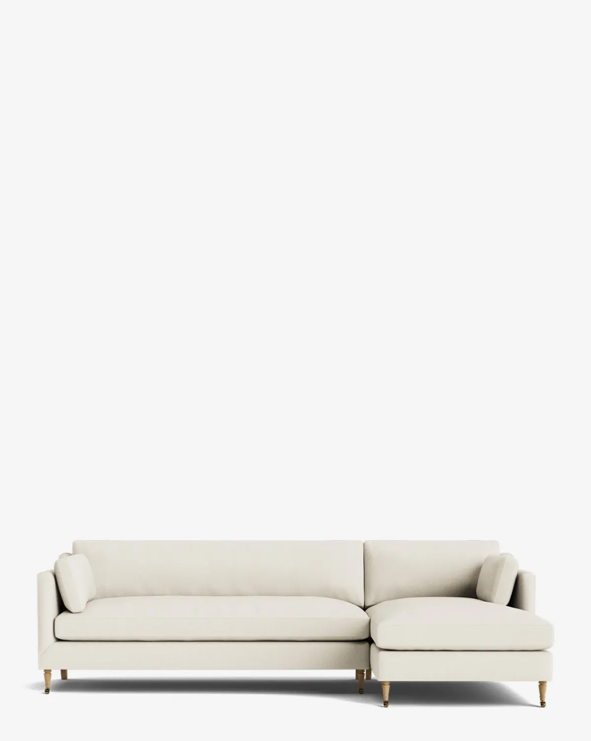 Haverford Upholstered Right Chaise Sectional 113"|Rowe Fine Furniture, Inc. Sale