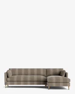 Haverford Upholstered Right Chaise Sectional 113