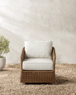 Haviland Outdoor Swivel Lounge Chair|Makerspalm Hot