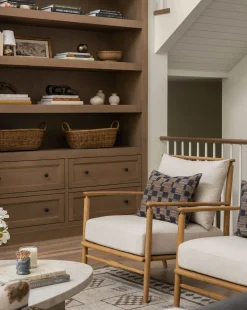 Hedgerow Navy Pillow Cover|TAL HANDWOVEN CLASSICS LLP Outlet