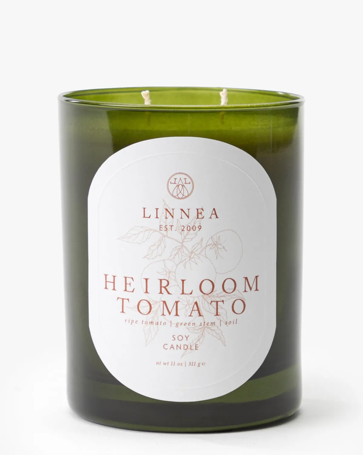 Heirloom Tomato 2-Wick Candle|Linnea's Lights Sale