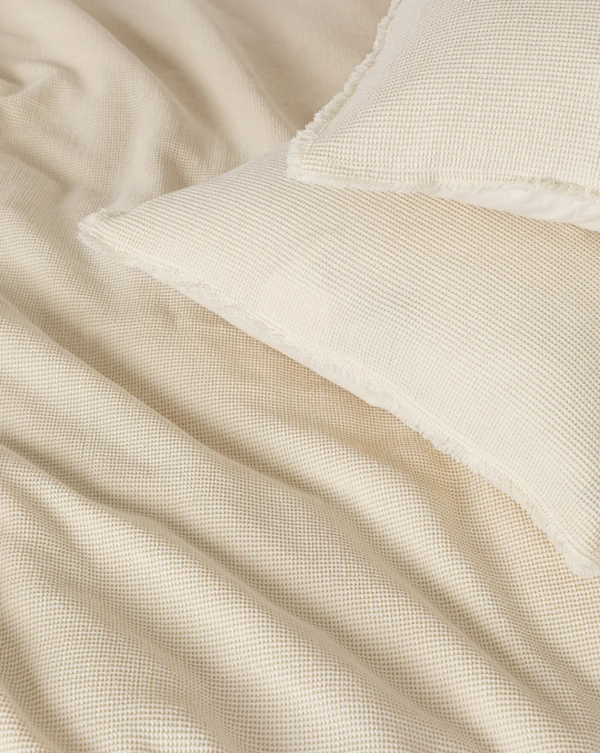 Helene Waffle Shams (Set of 2)|Narayan Industries Global Limited Hot