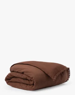 Hendricks Chocolate Cotton Duvet Cover|AAN Clothing Sale