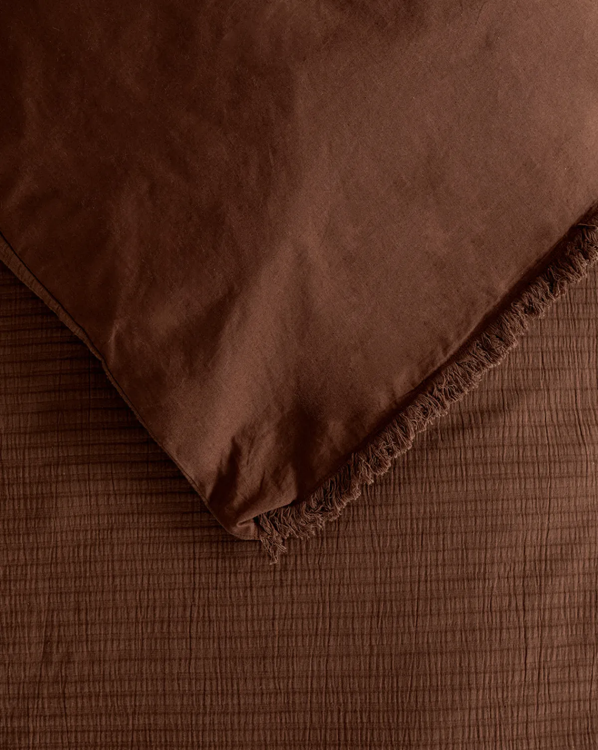 Hendricks Chocolate Cotton Duvet Cover|AAN Clothing Sale