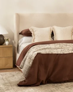 Hendricks Chocolate Cotton Duvet Cover|AAN Clothing Sale