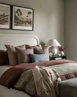 Hendricks Chocolate Cotton Duvet Cover|AAN Clothing Sale