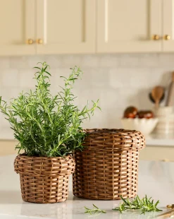 Huger Woven Planter|DURU'S INDUSTRIES CORPORATION Hot