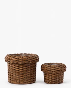 Huger Woven Planter|DURU'S INDUSTRIES CORPORATION Hot