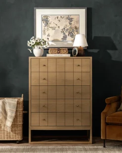 Huxton Tall Dresser|Makerspalm Discount