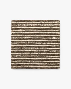Inara Mocha Hand-Tufted Wool Rug Swatch|Loloi Rugs New