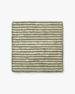 Inara Olive Hand-Tufted Wool Rug Swatch|Loloi Rugs Discount