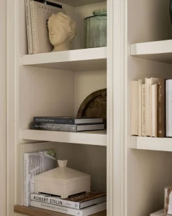 Ivory Lidded Box|Creative Co-op Hot