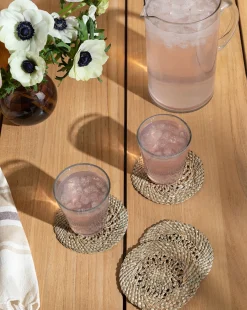 Joanie Woven Coasters (Set of 4)|PT. Casa Mia Internasional Hot