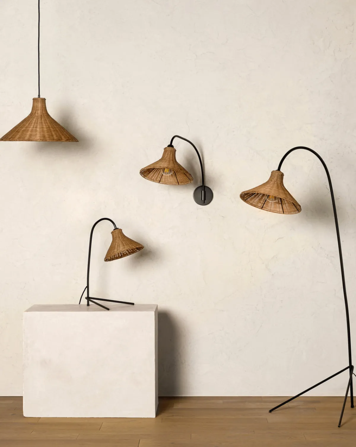 Johanson Woven Floor Lamp|Makerspalm Hot