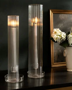 Kalina Ribbed Candle Sleeve|Accent Decor Outlet