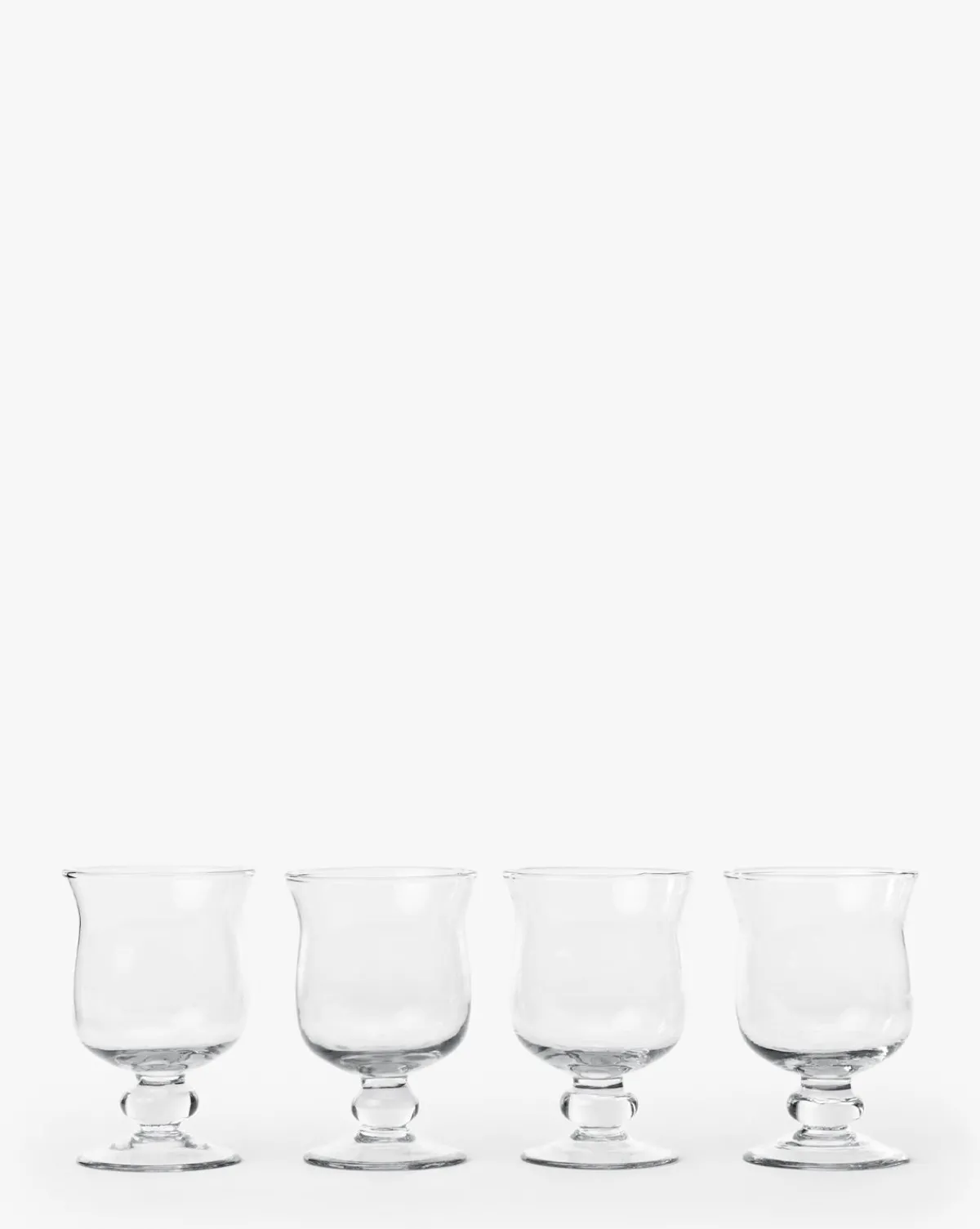 Keely Goblets (Set of 4)|Transparent Overseas Clearance
