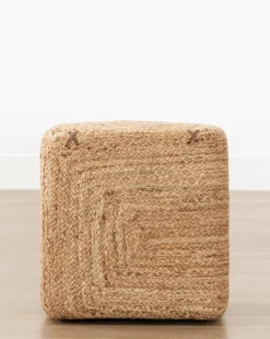 Kelvin Woven Ottoman|Credence Hot