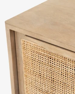 Kenan Natural Nightstand|Four Hands Discount