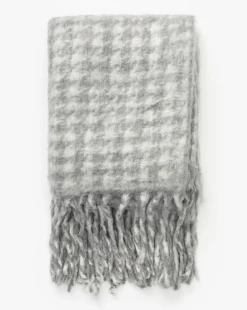 Kirsley Houndstooth Throw|Indaba Hot