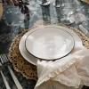Lace Trim Napkins (Set of 4)|Mega Vick Wear Sale