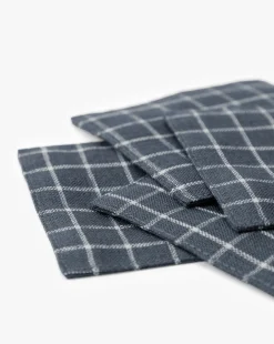 Lancaster Linen Coaster (Set of 4)|Fog Linen dba Notebooks Co. LTD