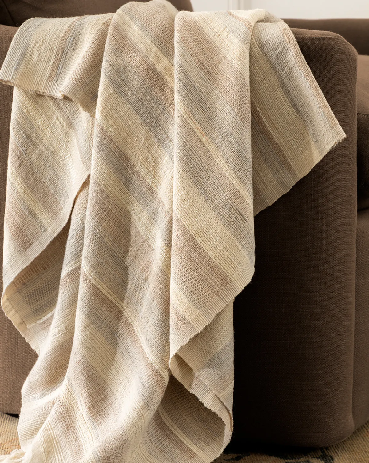 Laney Stripe Throw|TAL HANDWOVEN CLASSICS LLP Discount