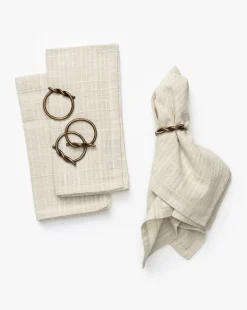 Leighton Woven Napkins (Set of 4)|Monsoon Impex Hot