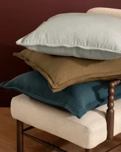 Liam Double Flange Pillow Cover|Renuka Inc. Discount