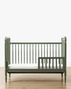 Liberty 3-in-1 Convertible Spindle Crib w/Toddler Bed Conversion Kit|Million Dollar Baby Hot