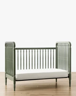 Liberty 3-in-1 Convertible Spindle Crib w/Toddler Bed Conversion Kit|Million Dollar Baby Hot