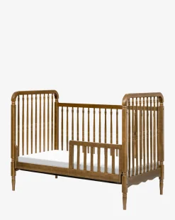 Liberty 3-in-1 Convertible Spindle Crib with Toddler Bed Conversion Kit|Million Dollar Baby Outlet