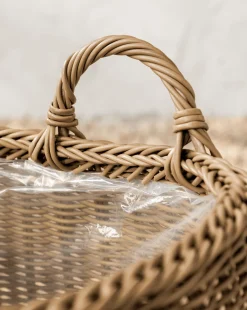 Lightwash Handled Planter Basket|Makerspalm Sale