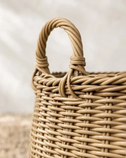Lightwash Handled Planter Basket|Makerspalm Sale