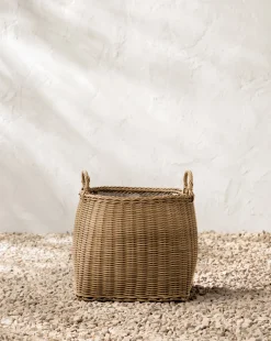 Lightwash Handled Planter Basket|Makerspalm Sale