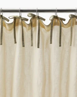 Lillian Linen Shower Curtain|Renuka Inc. Online