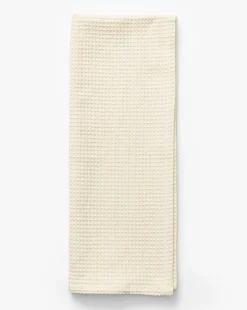 Linen Blend Waffle Tea Towel|Creative Co-op Online