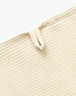 Linen Blend Waffle Tea Towel|Creative Co-op Online
