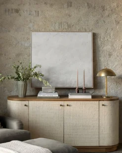 Linu Woven Sideboard|Makerspalm Clearance