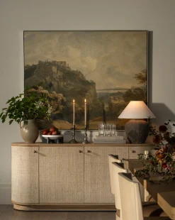 Linu Woven Sideboard|Makerspalm Clearance