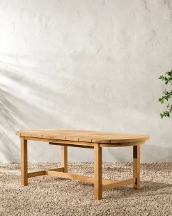 Linwood Teak Extension Dining Table|Makerspalm Outlet