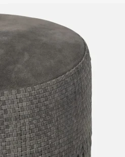Longmont Suede Ottoman|Made Goods Best