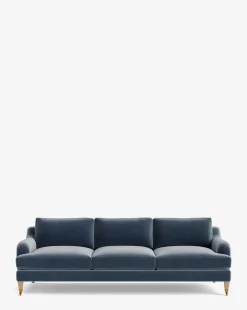 Lucille English Roll Arm Sofa 90.5